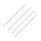 JewelrySupply Head Pin with 2mm Ball 2" 22 Gauge Silver Plated (Pack of 10)
